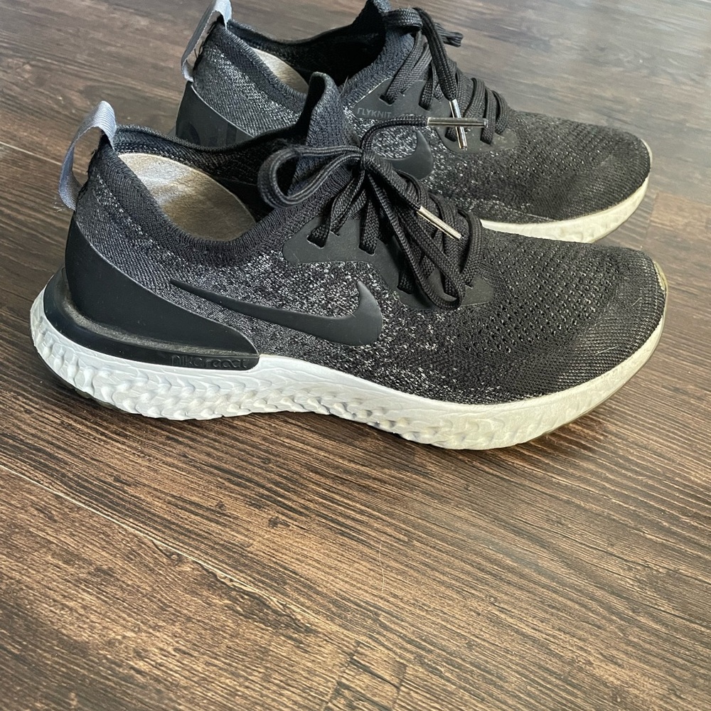Nike Black and Gray Athletic Sneakers